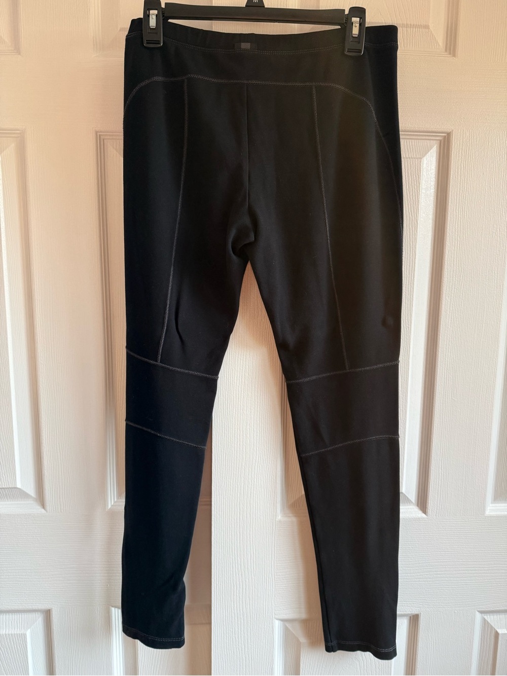 Gucci Viago Black Ankle Zip Leggings made in Italy Gucci web at waistband Large - Picture 5 of 10